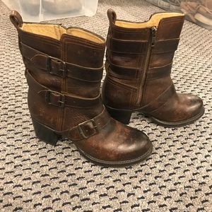 Frye booties.